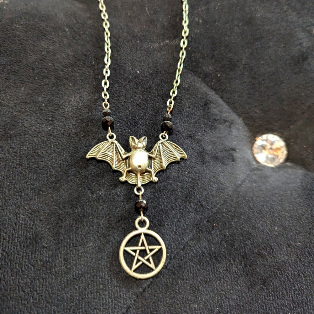 3/$25- Bat Necklace